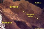 Eastern coast of Africa, Red Sea